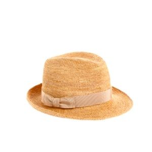 Helen Kaminski Raffia Fedora Hat